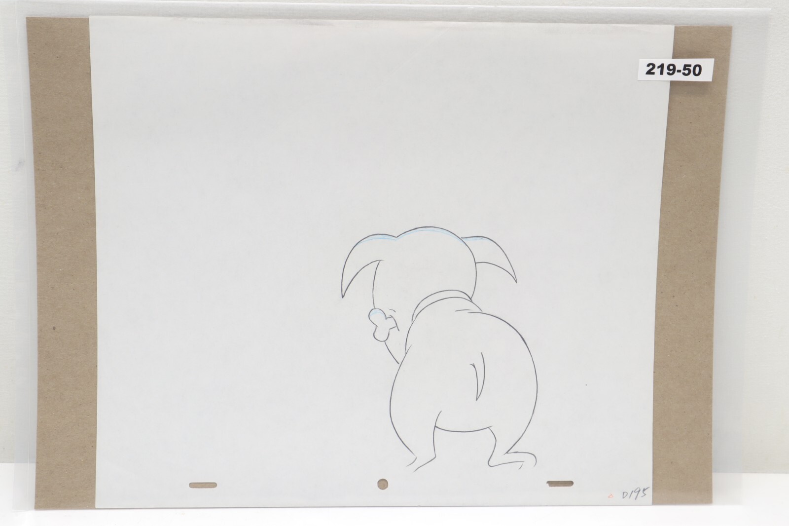 Family Dog Hand Drawn Animation Production Drawing Sketch Art (219-50)