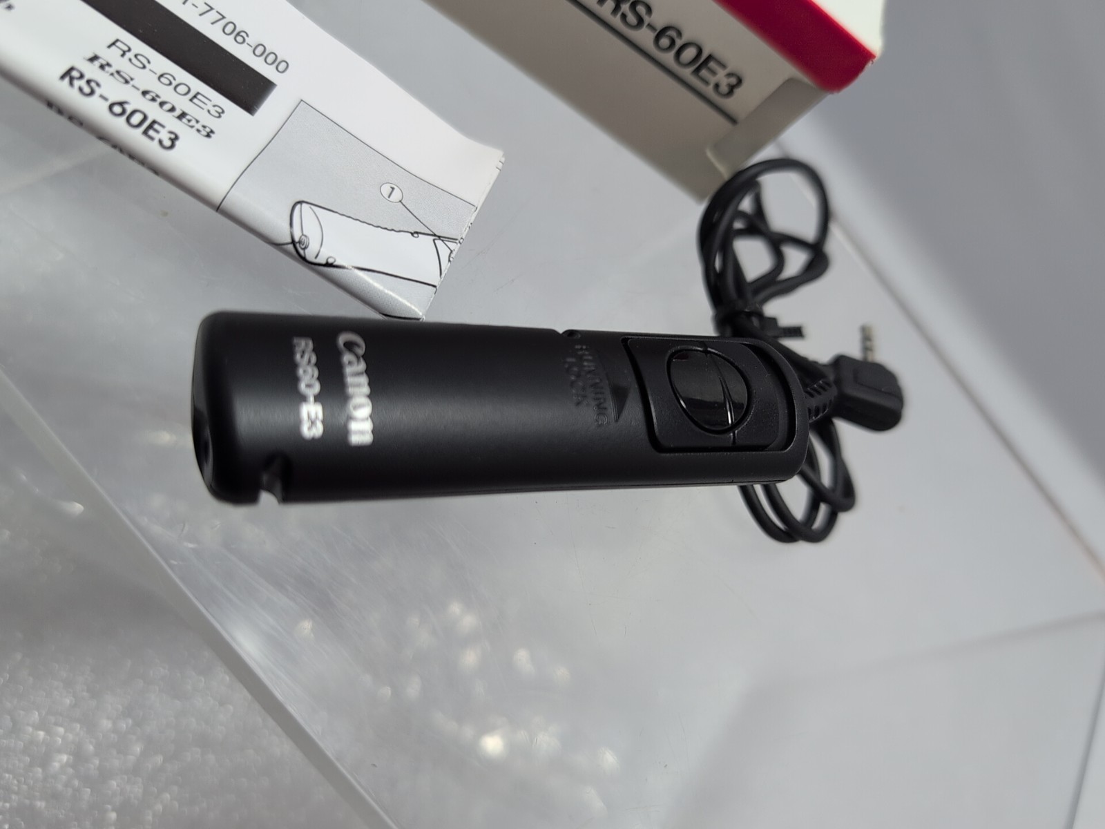 OEM Canon RS60-E3 Remote Shutter Release Switch for EOS SLR DSLR Cameras