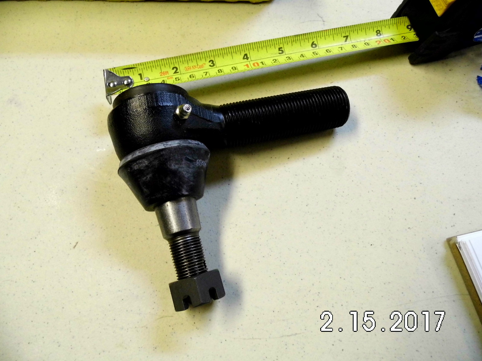 new EUCLID FRONT AXLE TIE ROD END RH E-4607