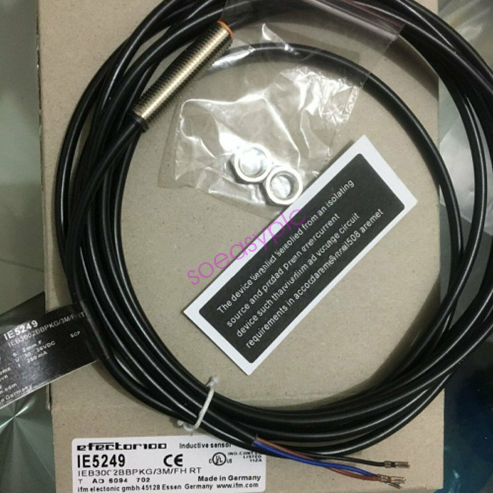 IFM IE5249 Proximity Switch New #