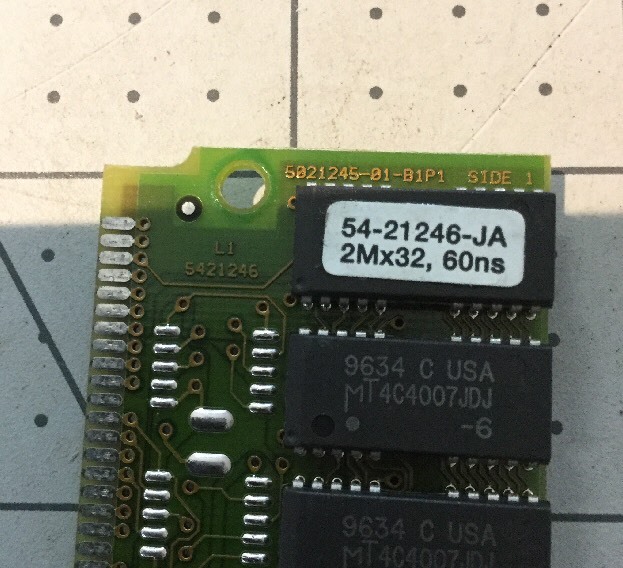 DIGITAL MEMORY MODULE 5021245-01-B1P1