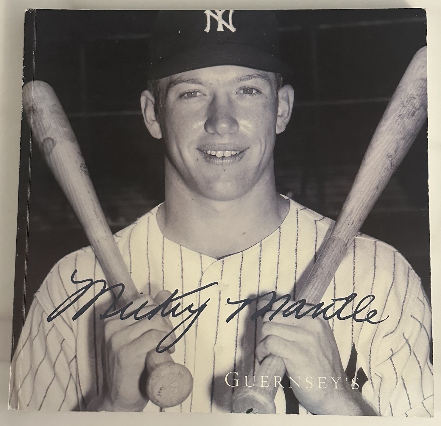Mickey Mantle Guernsey's Auction Catalog Dec 8, 2003 MSG N.Y.C. 199 Pages