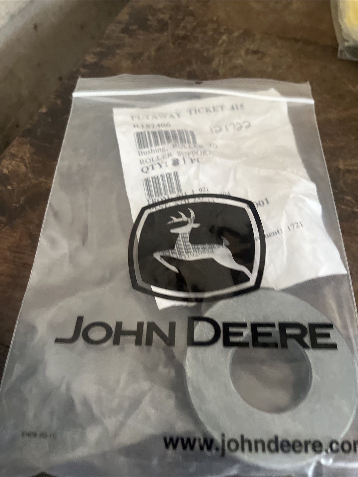 NOS John Deere OEM Roller Support Bushing R157406