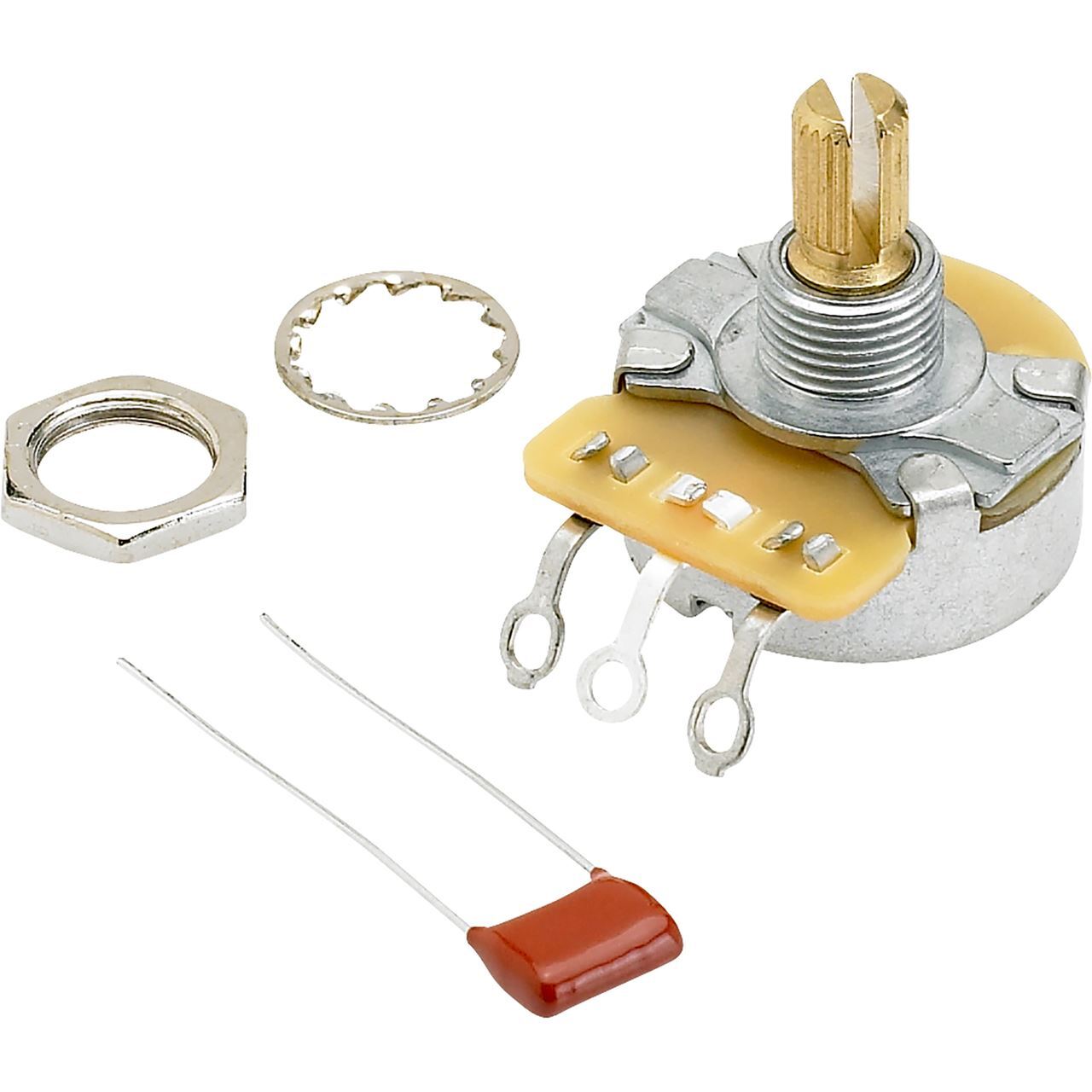 Genuine Fender Pure Vintage 250K Split Shaft Potentiometer, Volume or Tone