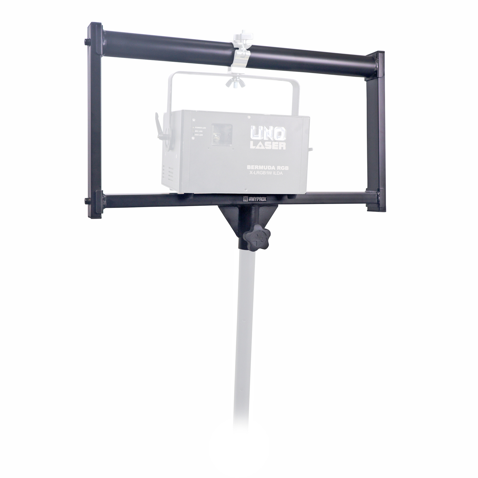 ProX X-LSB26 MK2 Dual DJ Lighting to Speaker Stand Mobile Mount Bracket 2" Pipe