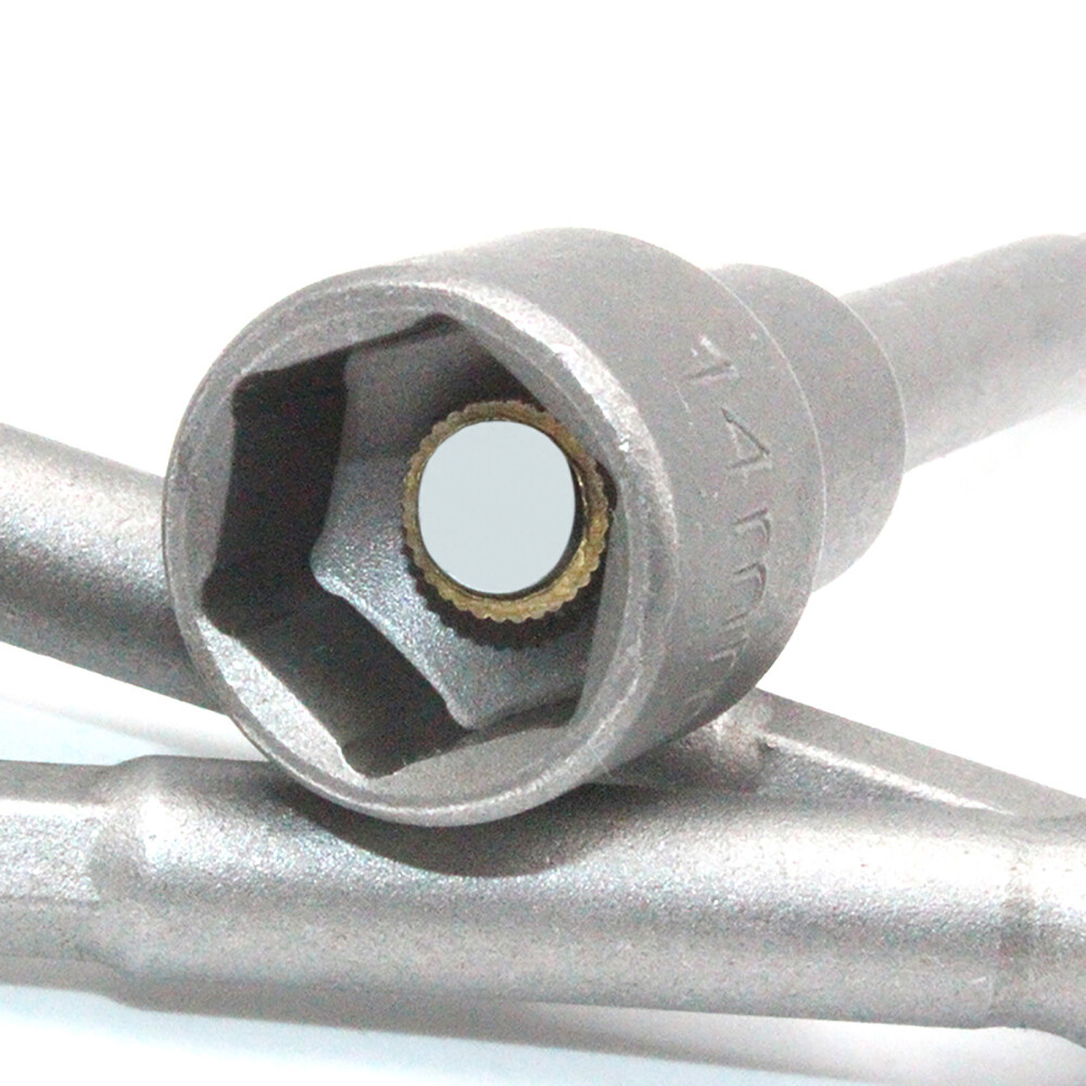 1/4" Metric Hex Magnetic Nut Driver Socket 6mm-24mm Extra Long Impact Drill Bits