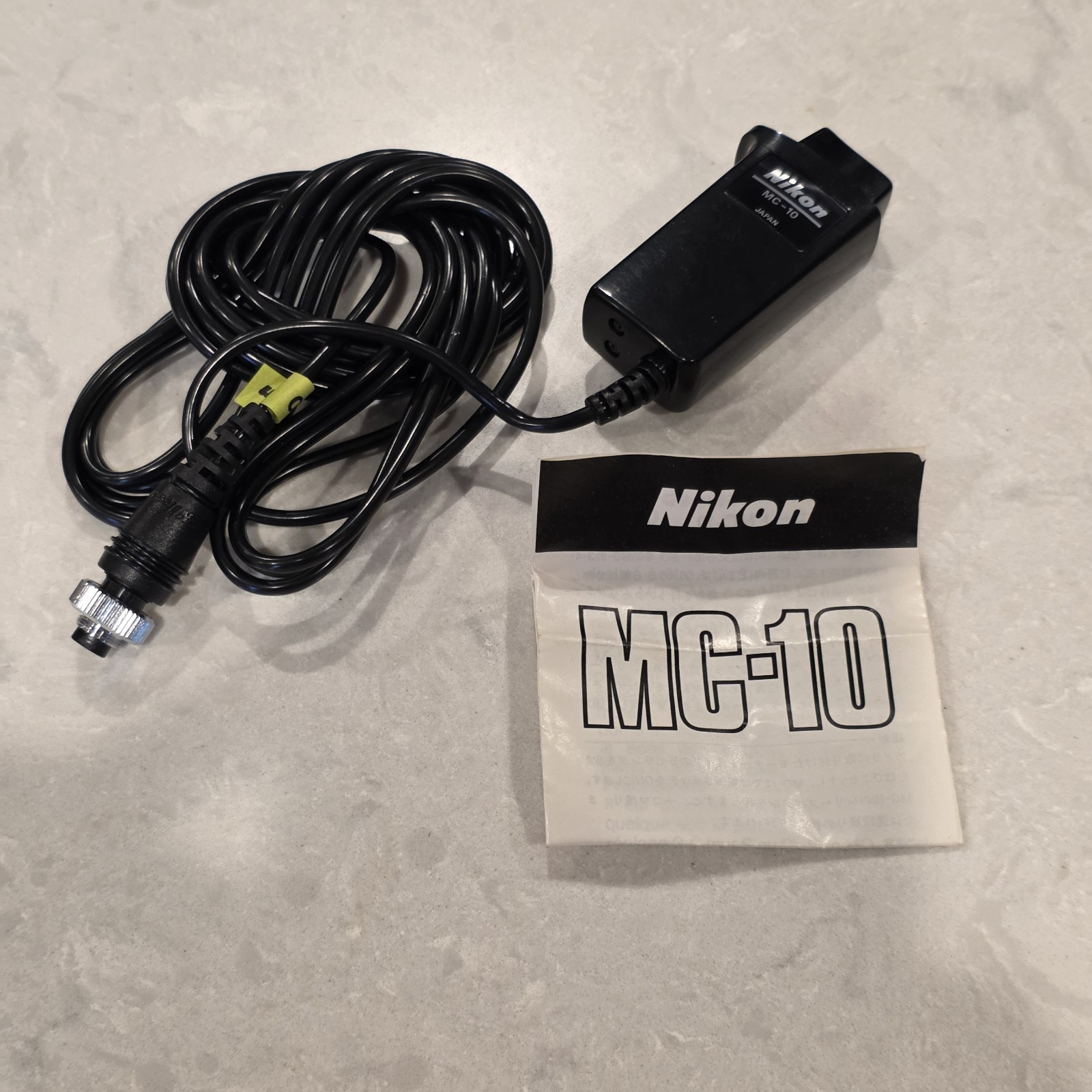 Nikon MC-10 Remote Release cord, Trigger, Shutter release For: MD12,MD15,MD4,MD1