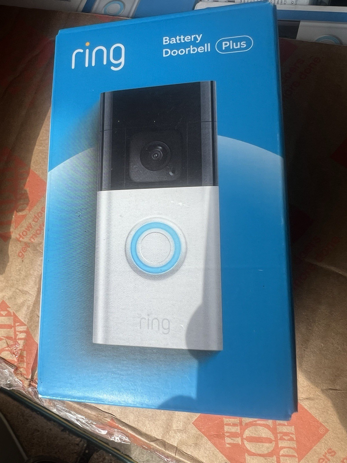 Ring Battery Doorbell Plus- Smart Wireless Doorbell Camera With Head To Toe Vide