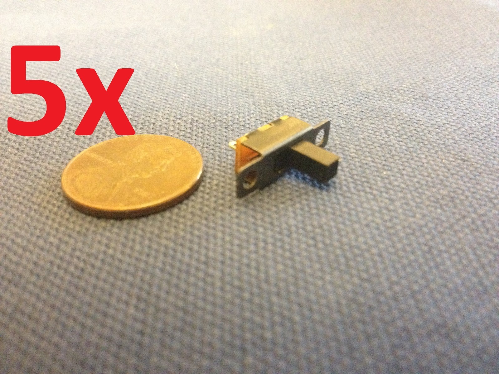 5x Slide Switch SLIDE SWITCHES PCB Tactile PCB SS12F15VG6 6MM handle KNOB