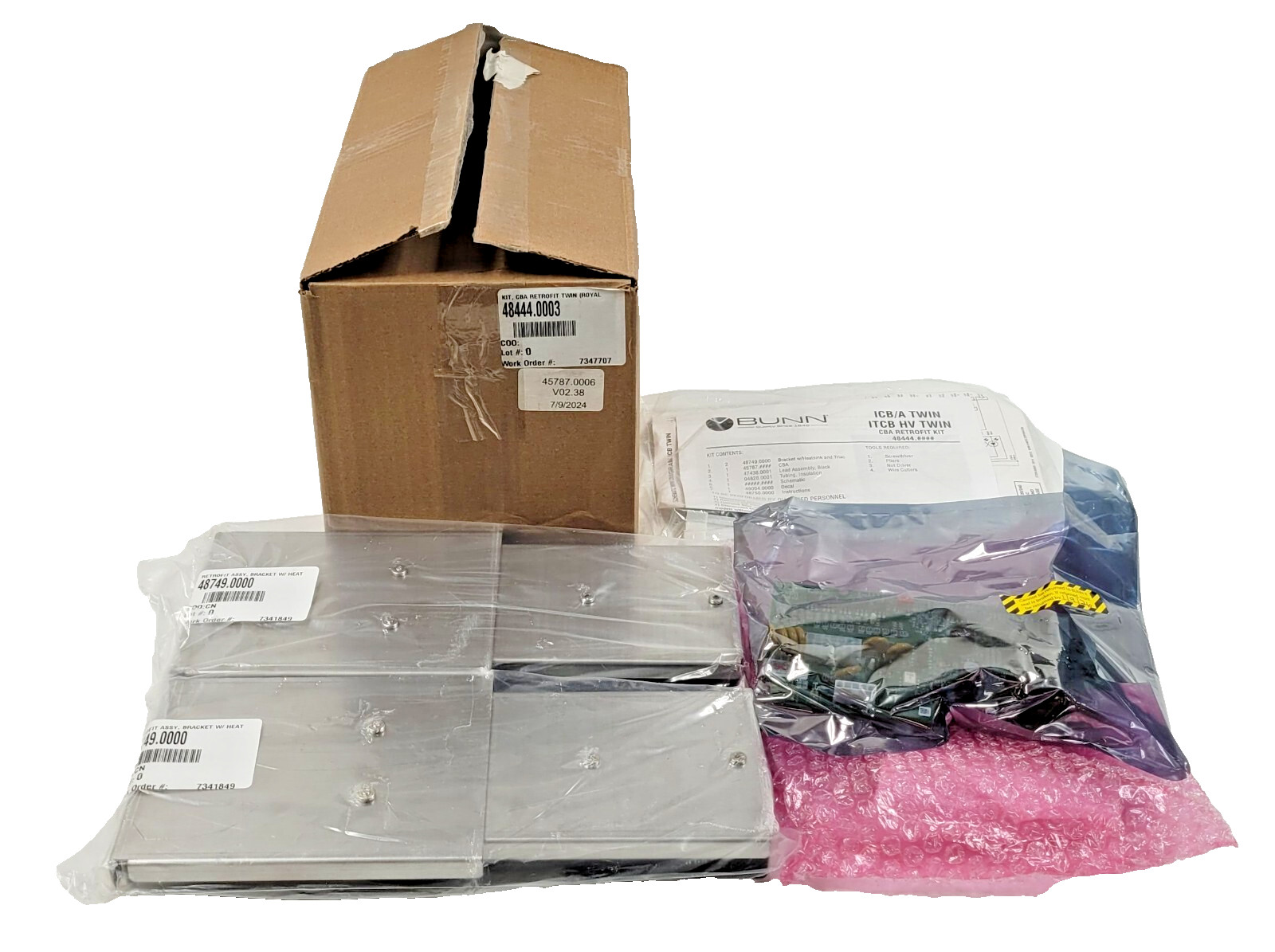 Bunn 48444.0003 KIT CBA RETROFIT TWIN (ROYAL CUP) NEW IN BOX