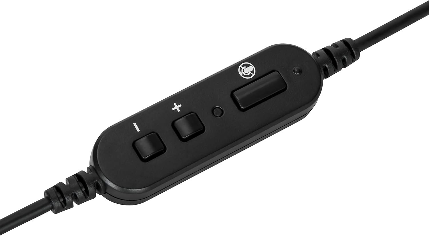 Targus AEH102 USB Wired Stereo Headset, (Black)