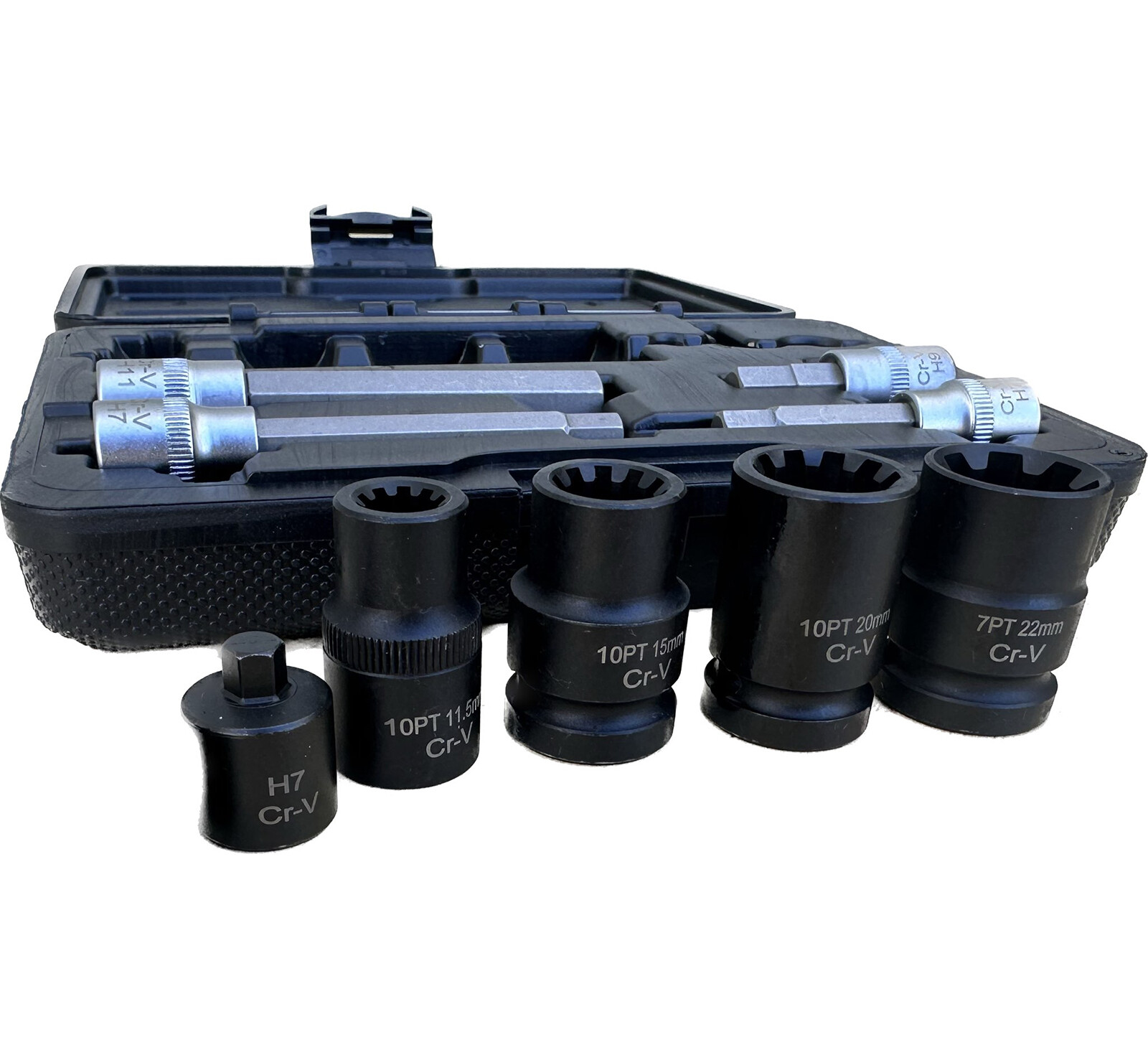 11pcs Brake Caliper Socket & Bit Set For Install Remove Brake Audi VW Porsche