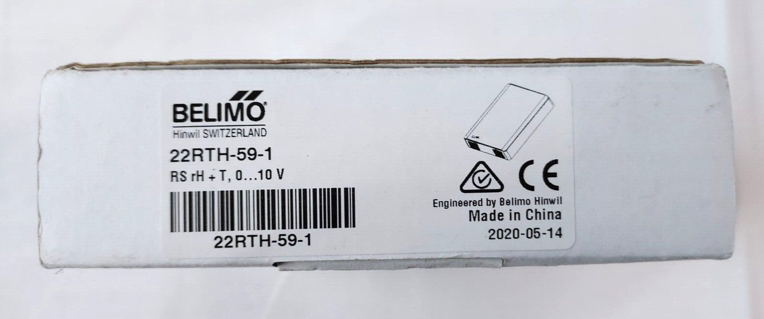 BELIMO 22RTH-59-1 Room Temperature/Humidity Sensor