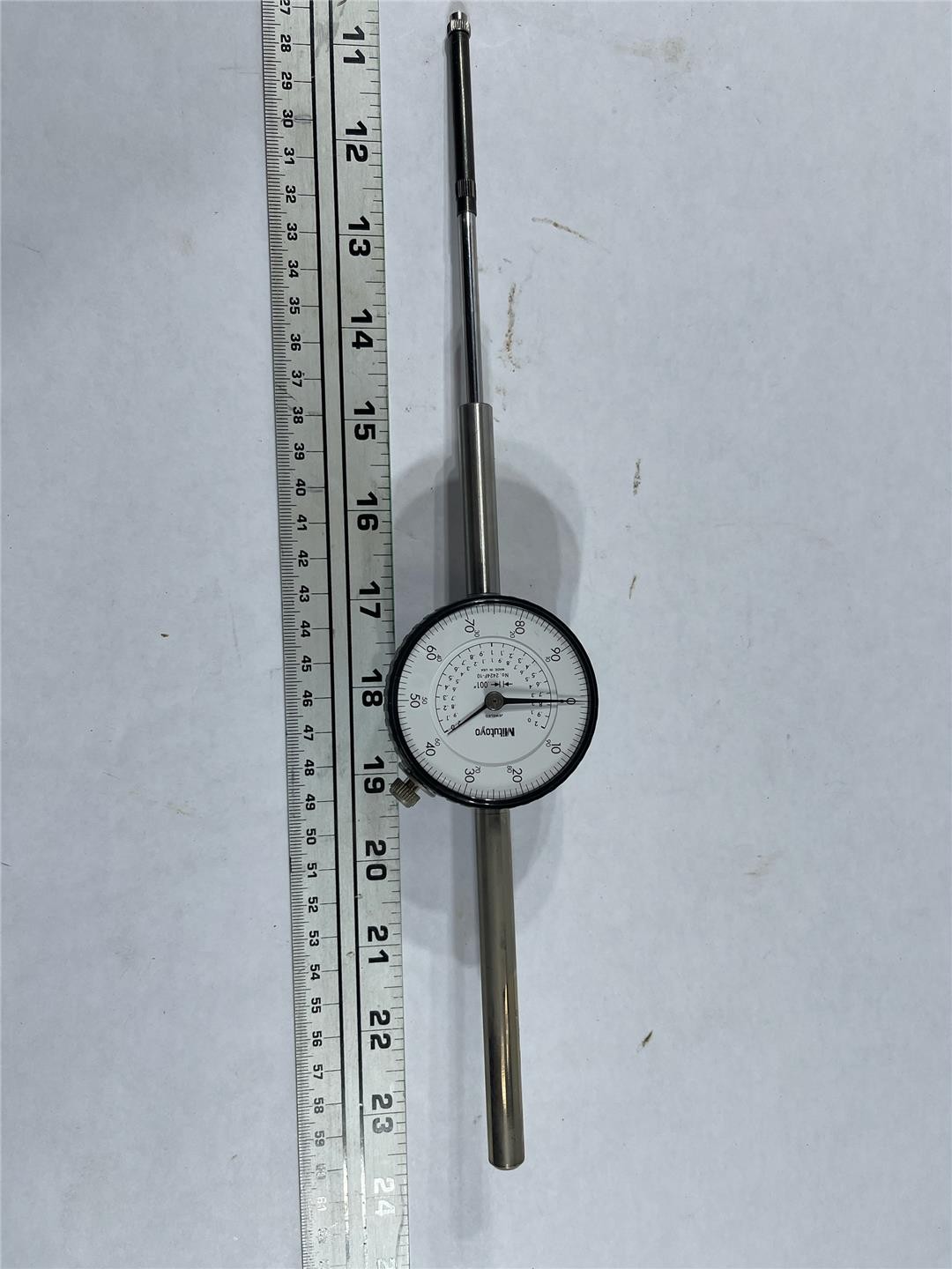 Mitutoyo Dial Indicator 2" Travel Jewled Shock Proof