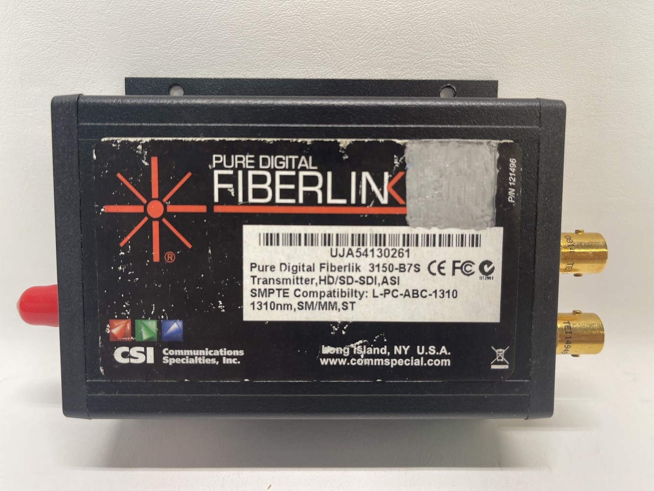 PURE DIGITAL FIBERLINK 3150-B7S HD/SD-SDI ASI
