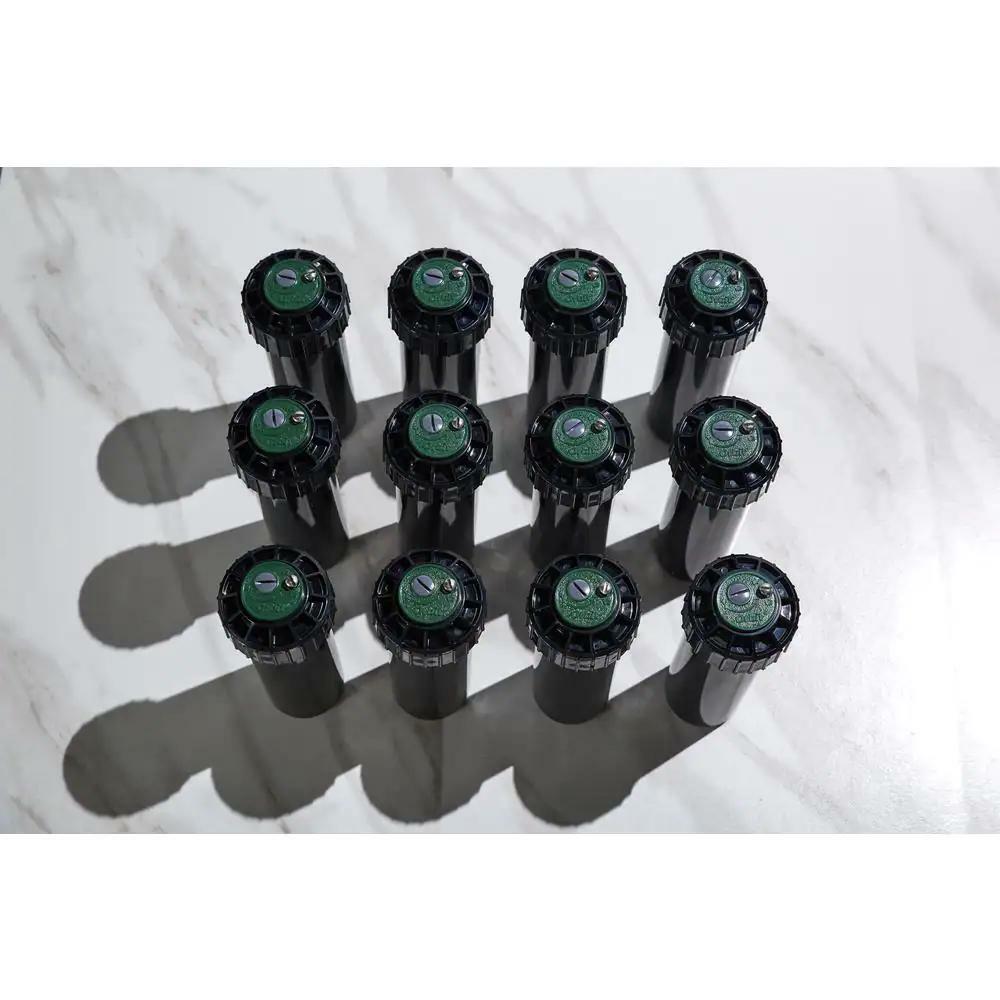 2-zone in ground sprinkler system hose faucet timer easy adjust area coverage