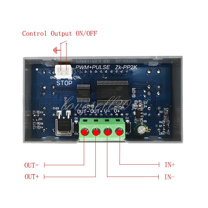 PWM DC 12V 24V Motor Speed Controller regulator Adjustable Pulse Frequency Duty