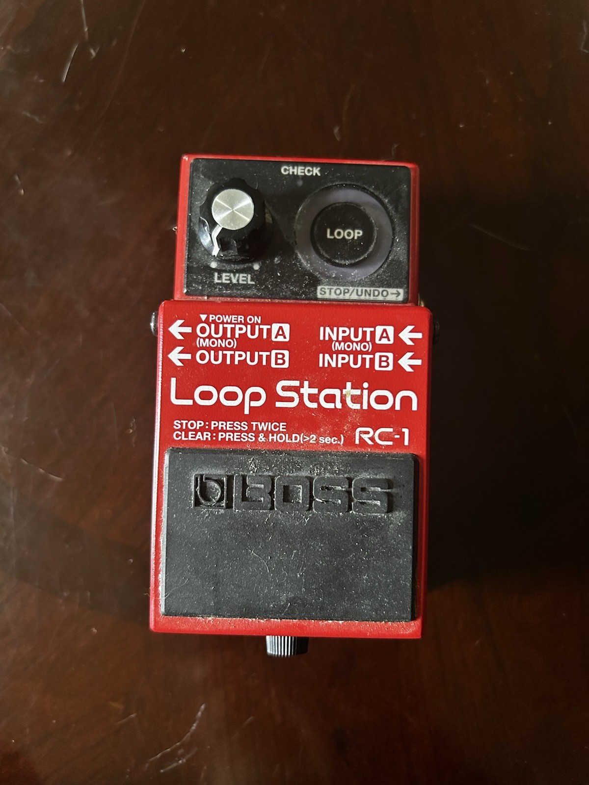 Boss RC-1 Loop Station Looper Guitar Effects Pedal P-30580