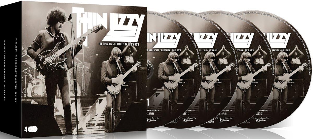 Thin Lizzy - The Broadcast Collection 1980 - 2000 4 CD Box Set