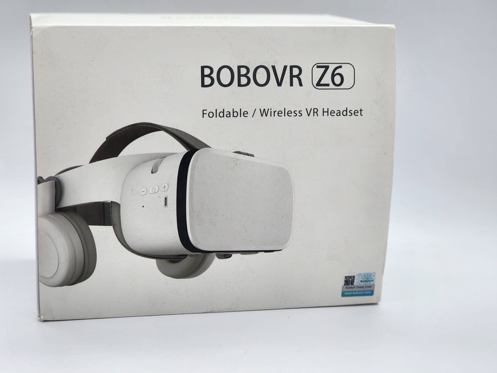 BOBOVR Z6 VR Headset  White For  4.7"-6.2" Smart Phones - Missing Remote Control