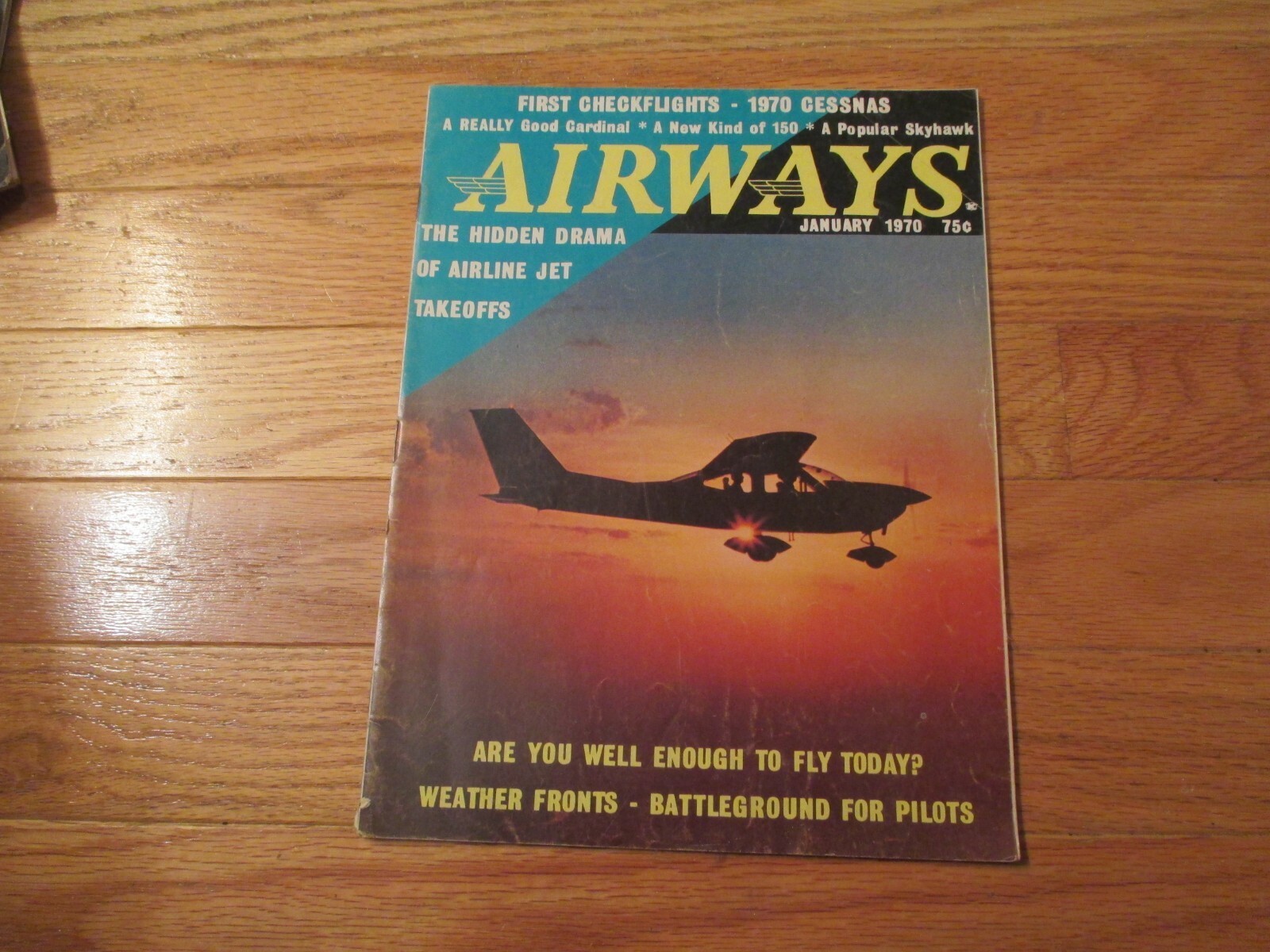 Airways Aviation Flying Airplanes Planes Aircraft Magazine Jan 1970
