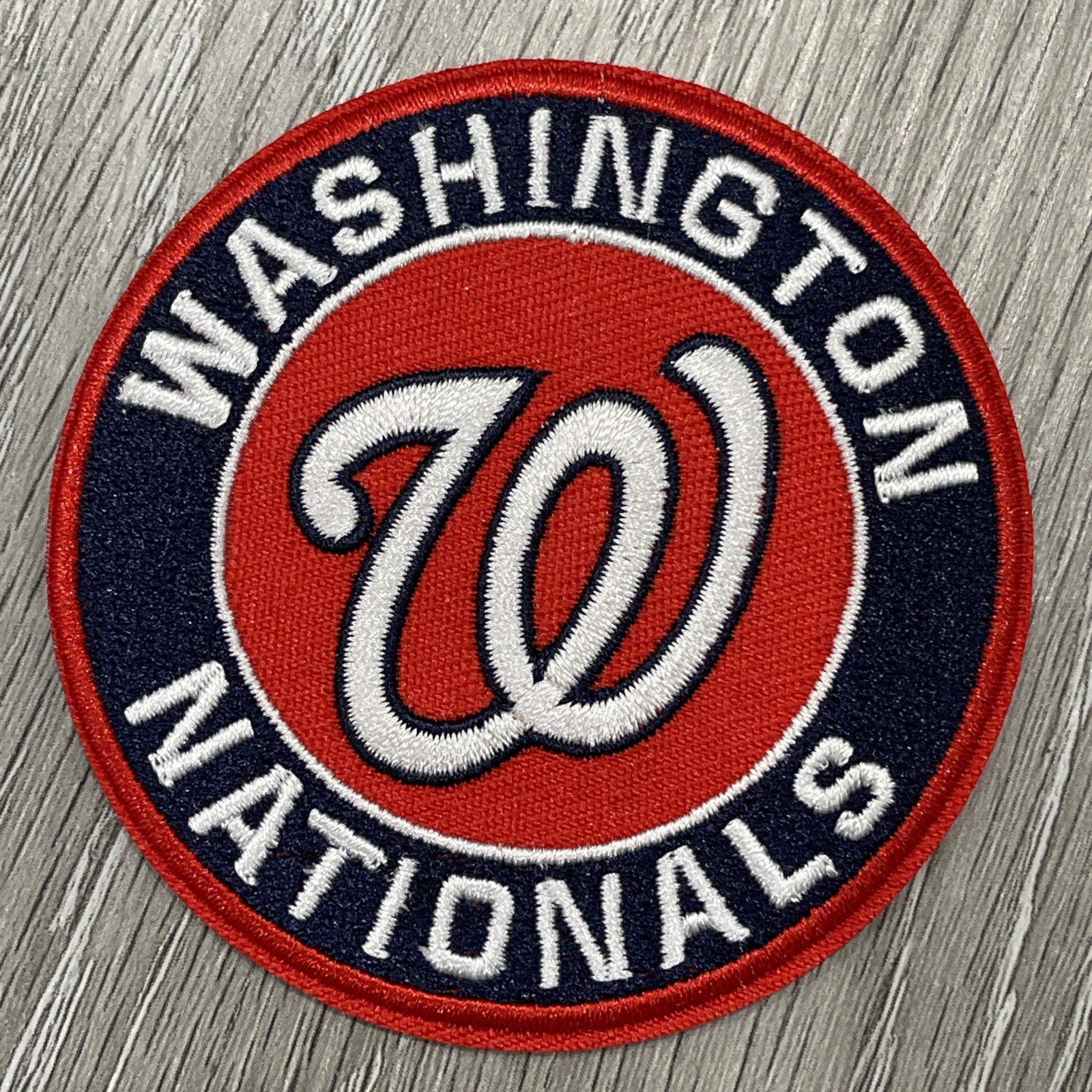 Washington Nationals Baseball Patch MLB Embroidered Iron/Sew On 3x3 Inch