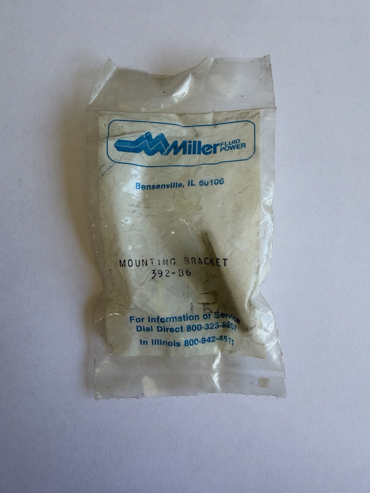 Miller 392-B6 Mounting Bracket