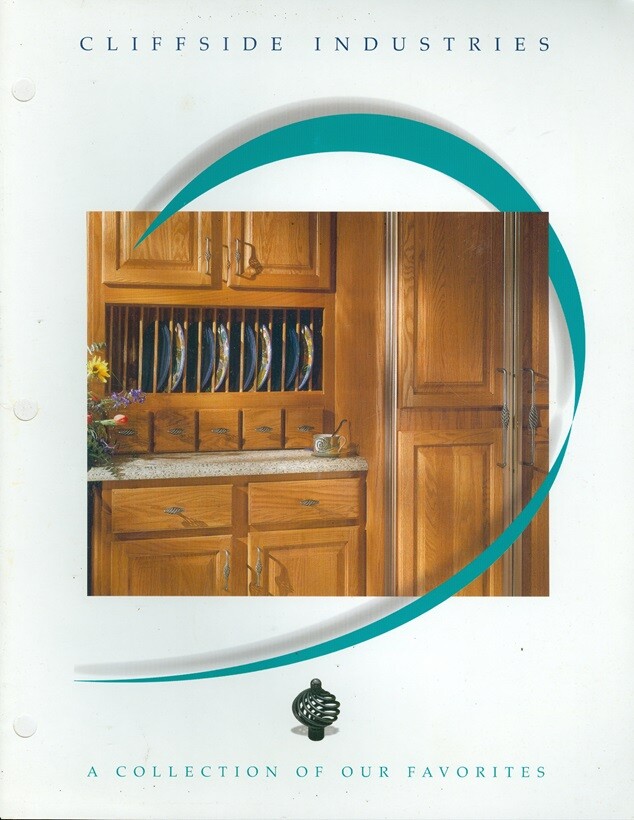 2002 Cliffside Industries Cabinet Knobs, Pulls & Hardware Catalog/Brochure