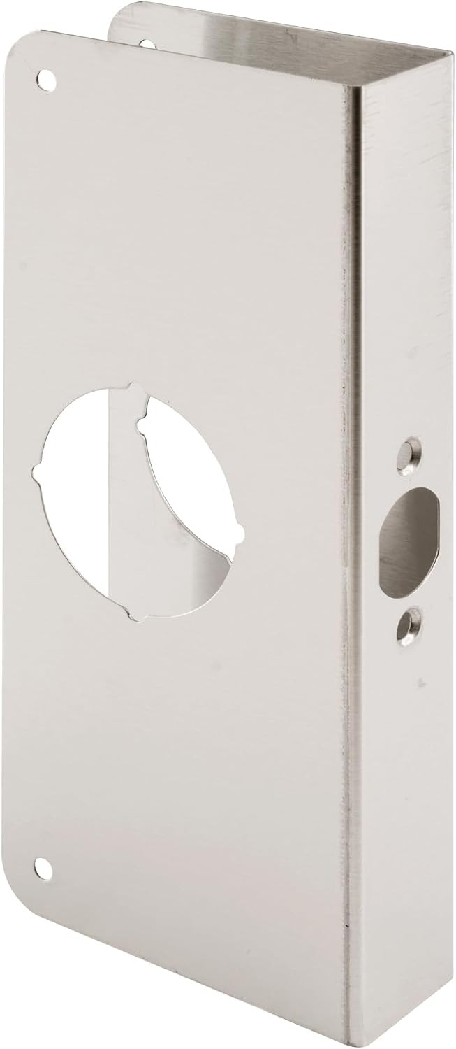 U 9585 Stainless Steel Lock And Door Reinforcement Plate For 13/8 In. Thick Door