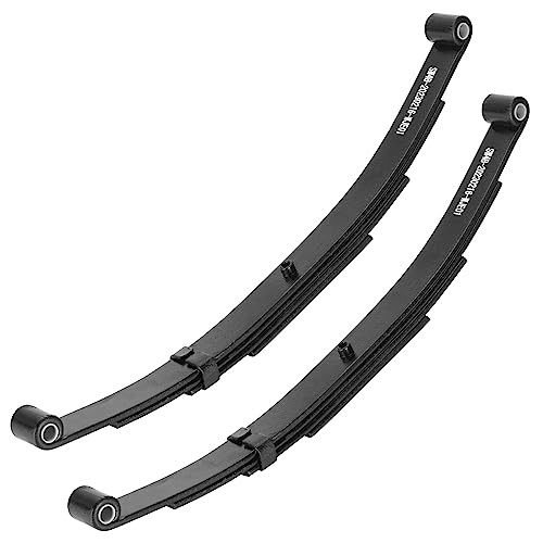 Trailer Leaf Spring, 4 Leaf 1750lb Capacity 1750lb double eyes spring-2pack