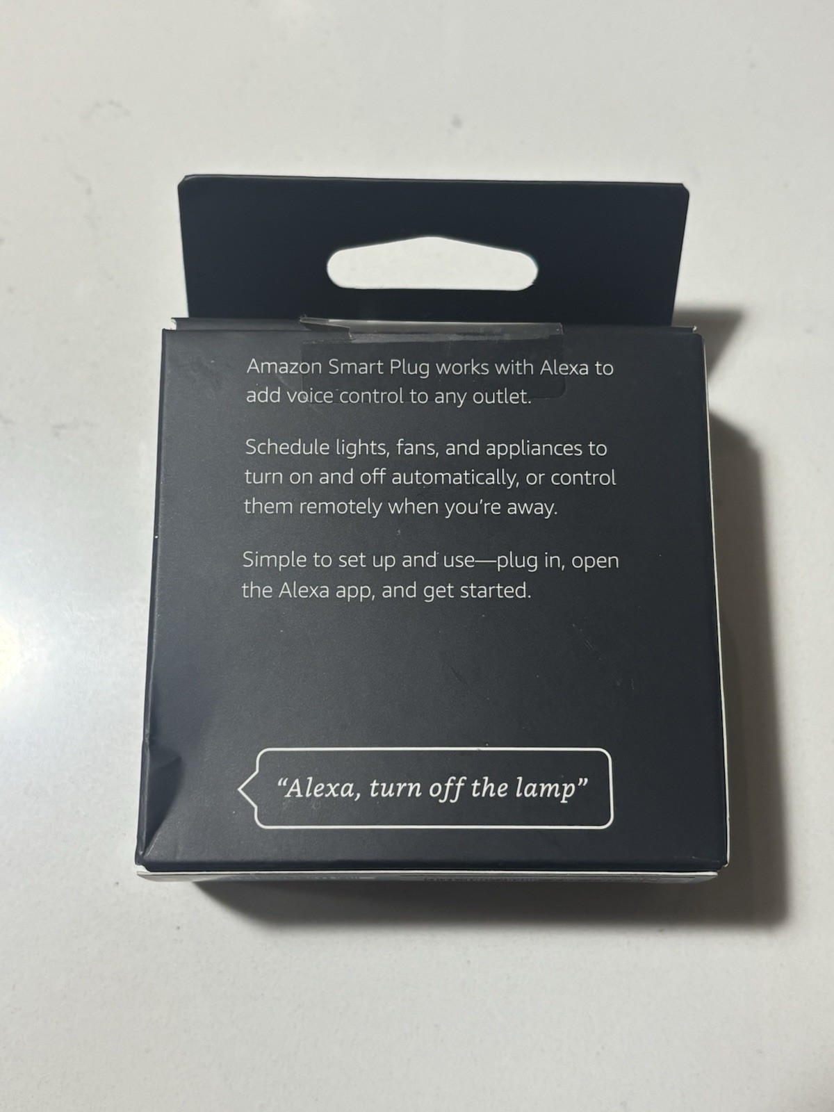 Amazon Smart Plug White, Compatible with Alexa, New Sealed