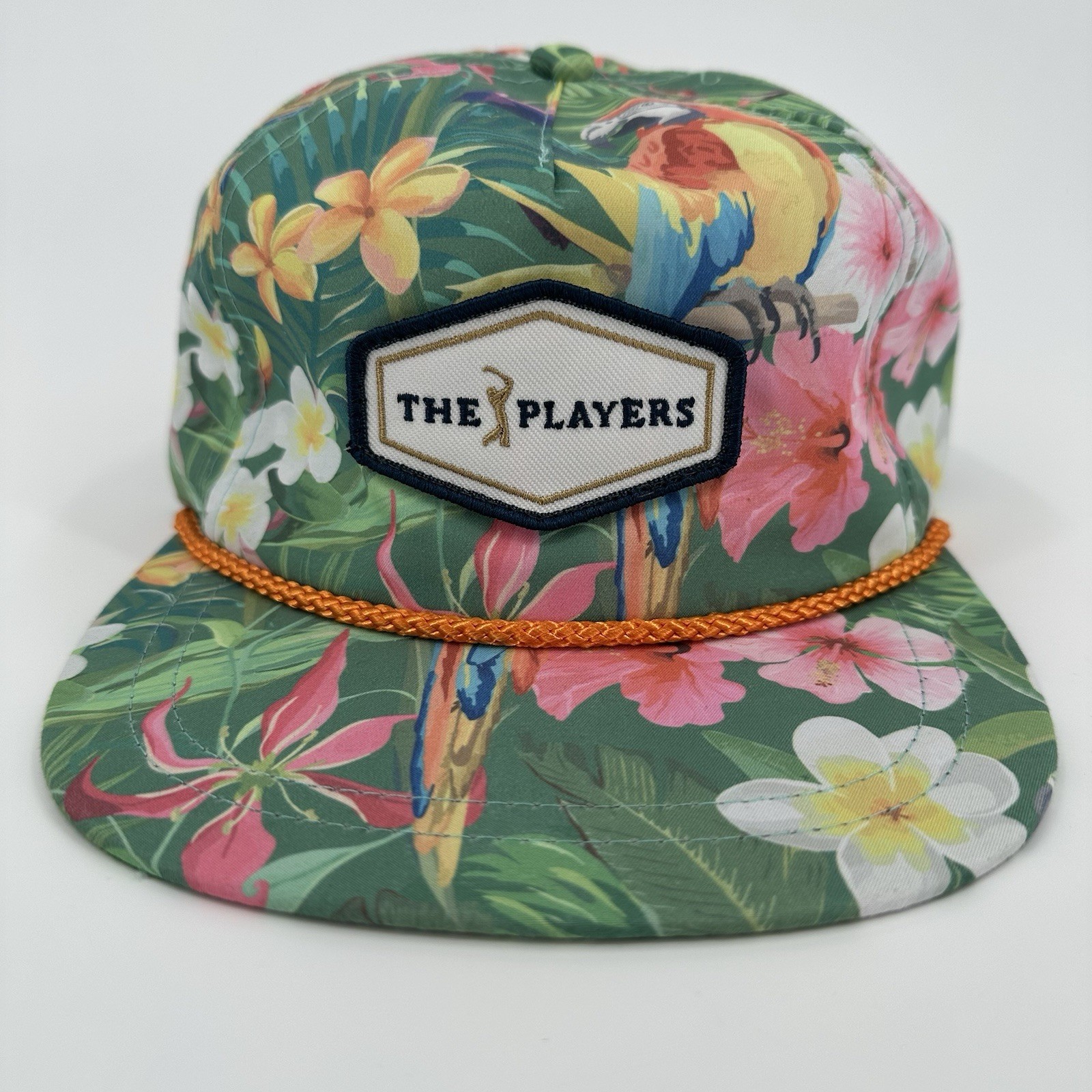 The Players Championship Hat Golf TPC Sawgrass Tropical Floral Rope Cap