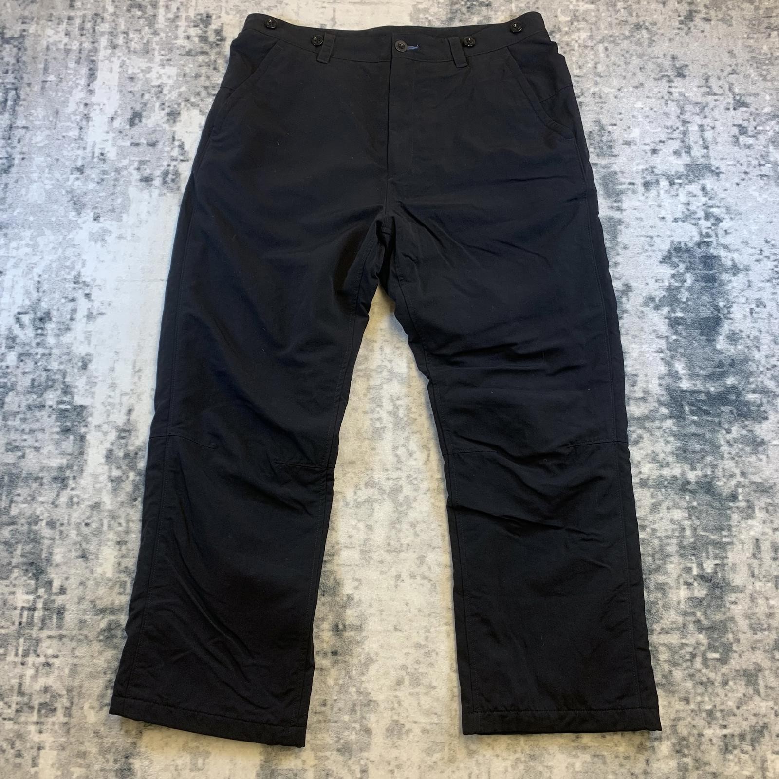 Rohan Dry Requisites Barricade Black Waterproof Hiking Trousers W34 Short