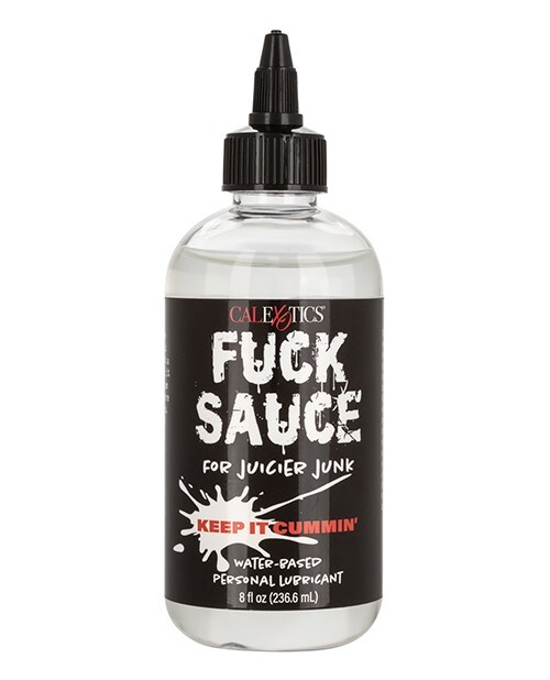 CalExotics Fck Sauce Super Slick Unscented Water Based Personal Lube - 8 oz