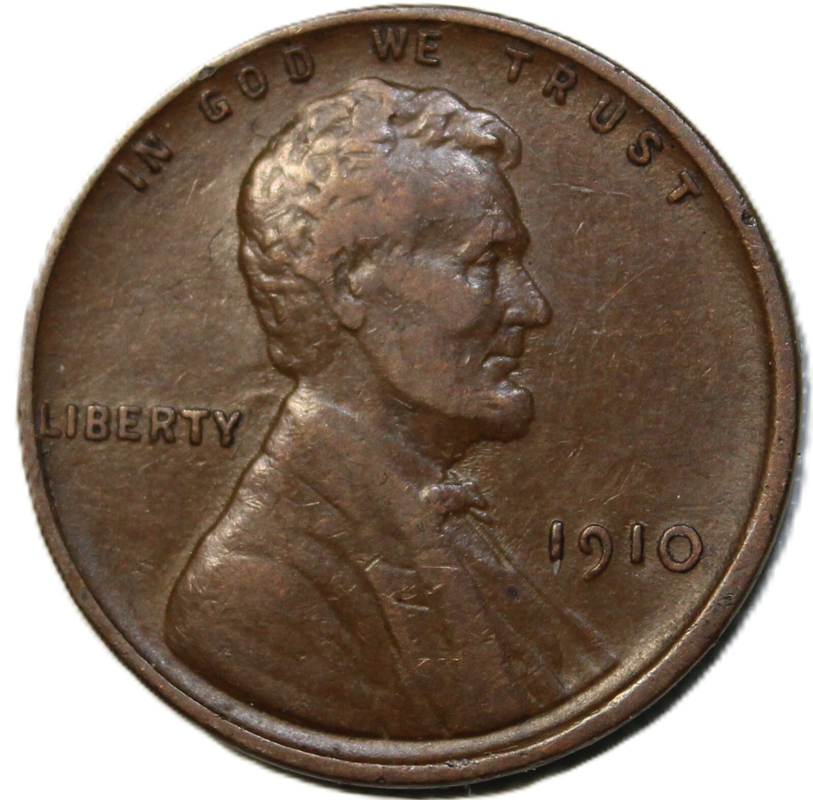 1910 1C BN Lincoln Cent- FREE SHIPPING - JAM246