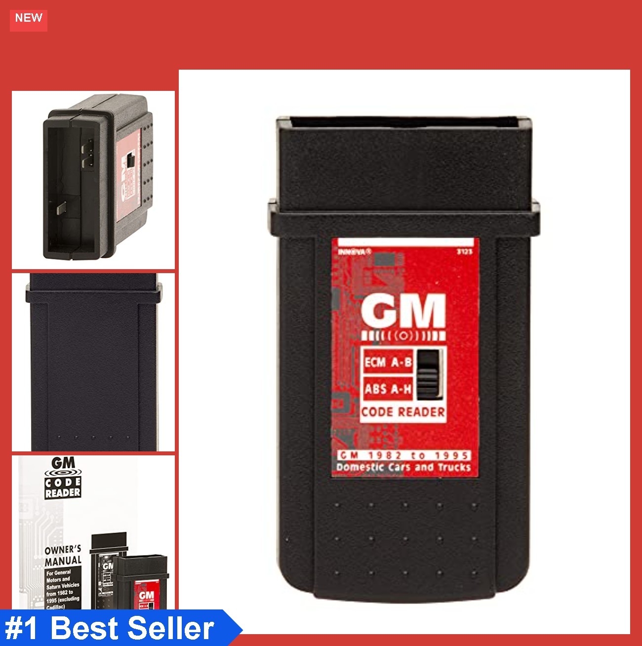 OBD1 Code Reader GM 1982 to 1995 Read ECM ABS Codes Diagnostic Tool