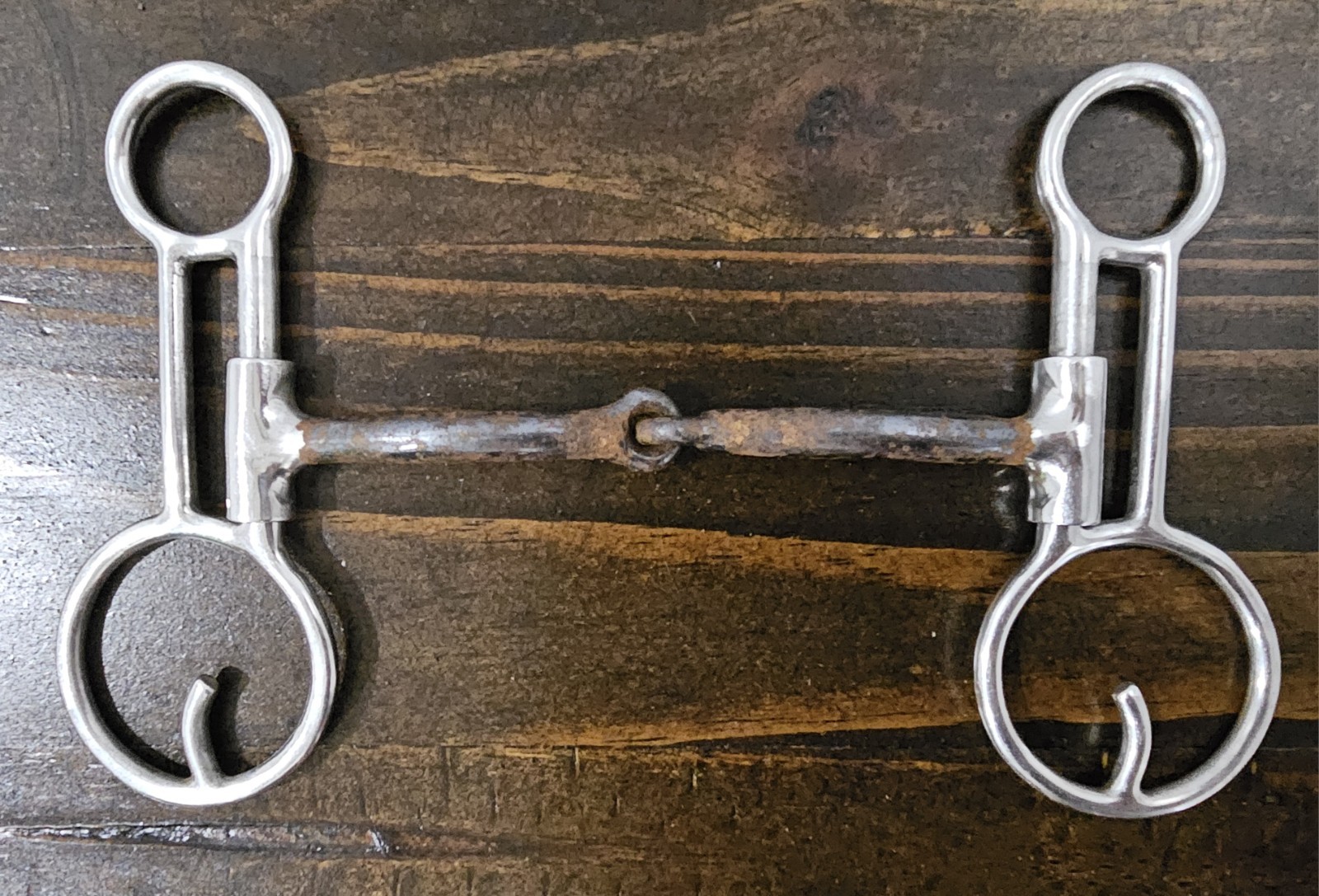Gag Style Training Snaffle Bit