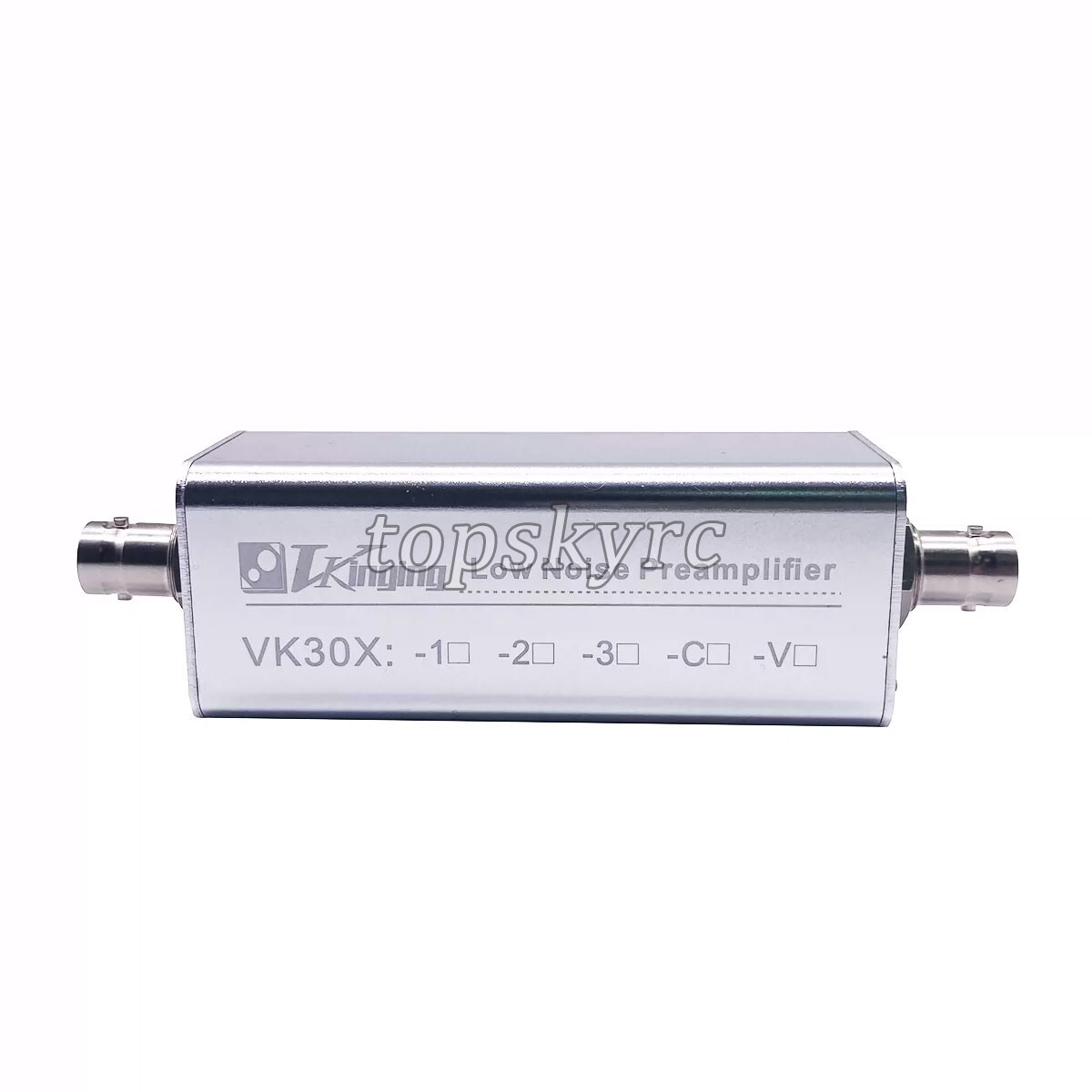 VKINGING VK302 1Hz-1Mhz 20-60db Low Noise Preamplifier Voltage Preamp
