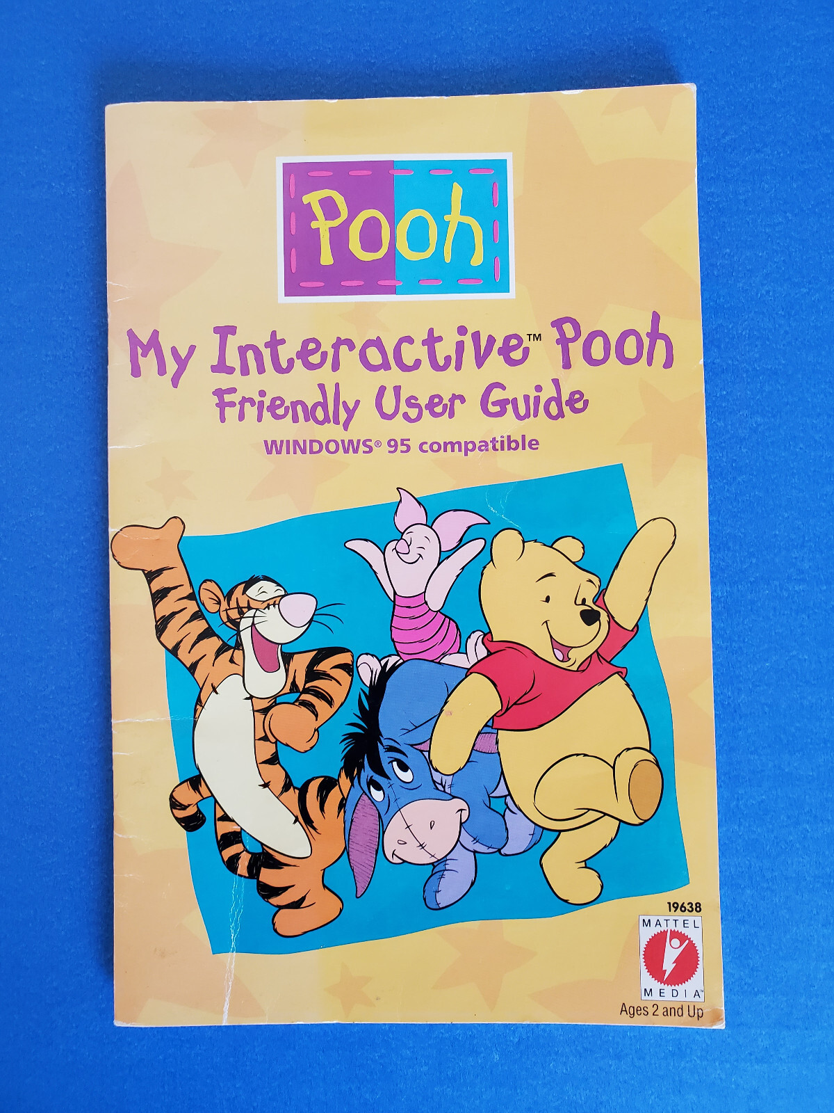 My Interactive Pooh (Mattel Media 1998) User Guide only, FREE Shipping!