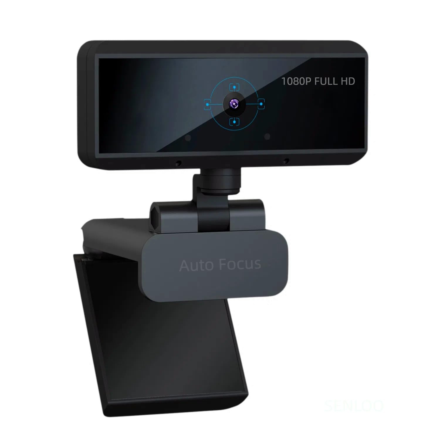 Full HD 1080P Webcam - Webcam for Pc - Auto Focus Webcams - Wide Angle Camera...