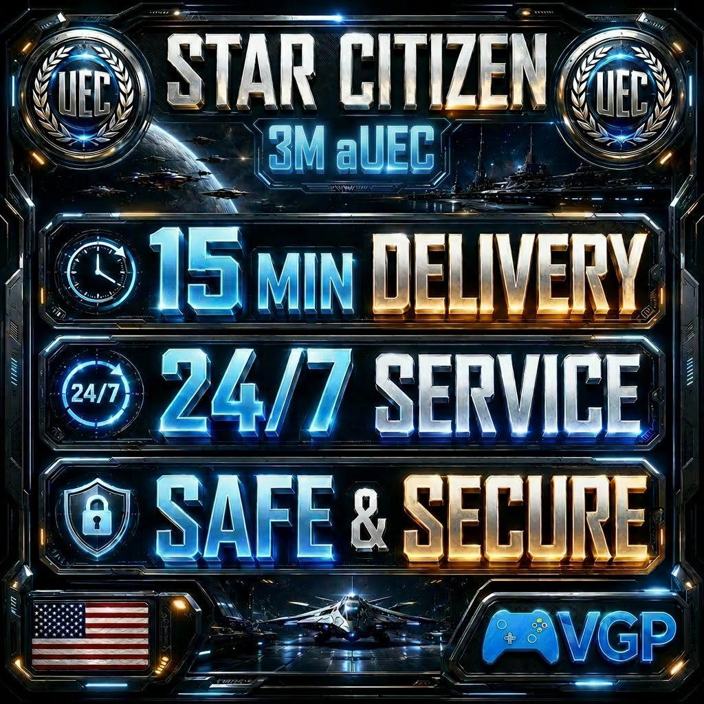 Star Citizen aUEC 🔥 3M 🔥 Version 4.9.0 LIVE | SC aUEC ✔️100% Positive FB