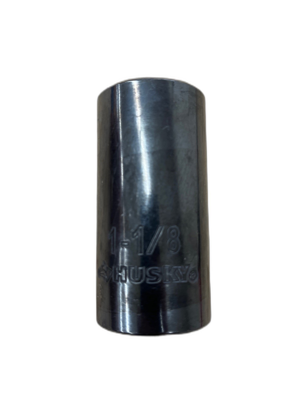 Husky 1/2 in. Drive 1-1/8 in. Deep 6-Point Impact Socket