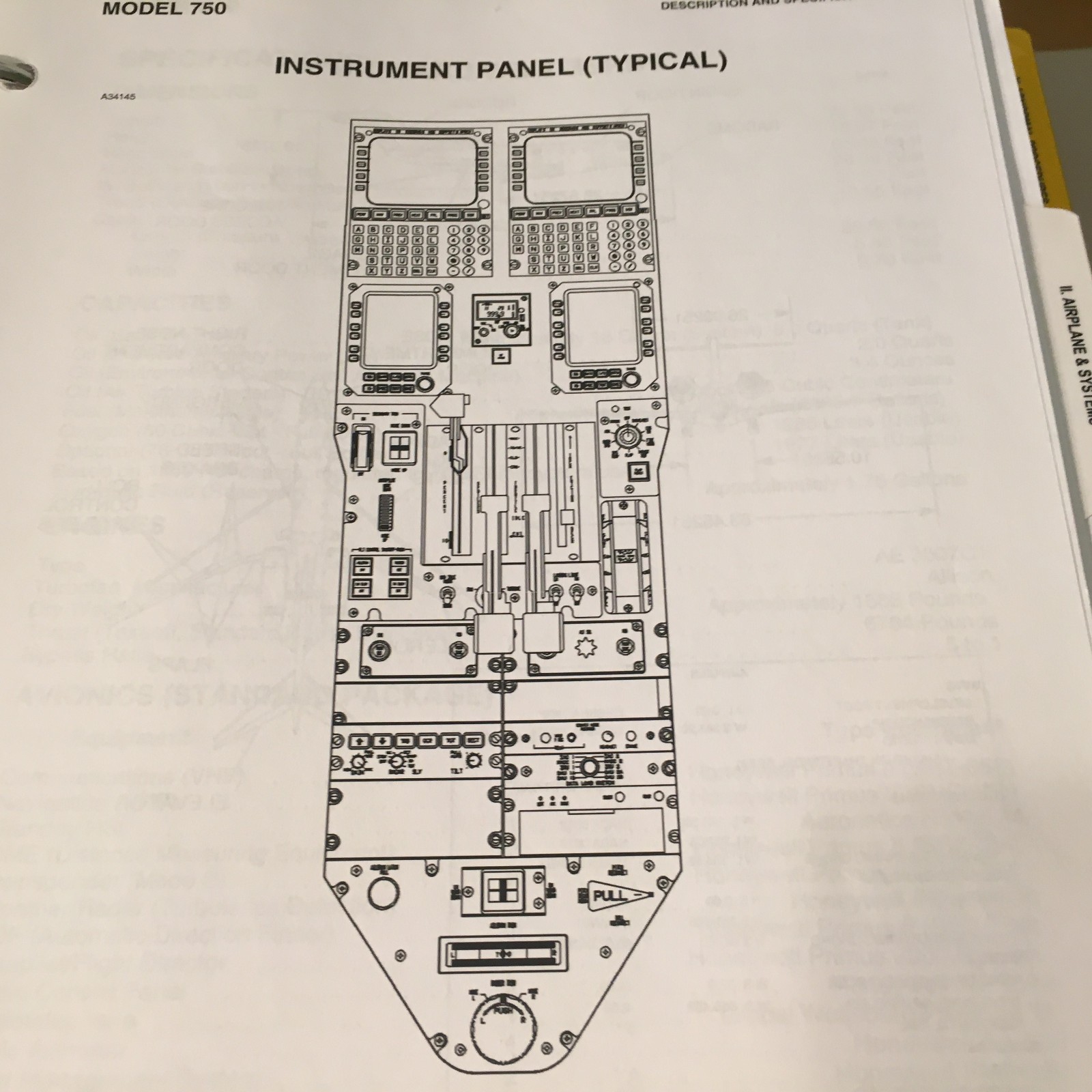 Citation X, Model 750 Operating Manual