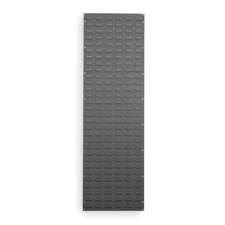 Akro-Mils 30118 Steel Louvered Panel, 5/16 In D X 61 In H X 18 In W, Gray