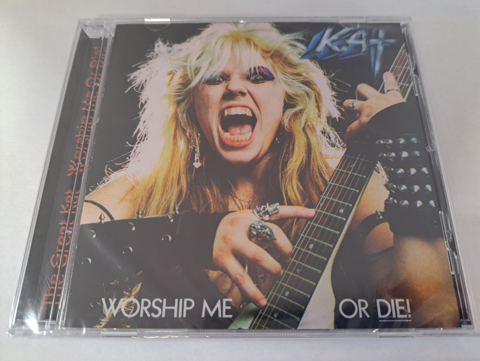 The Great Kat Worship Me Or Die! New CD Reissue Heavy Metal Power Metal