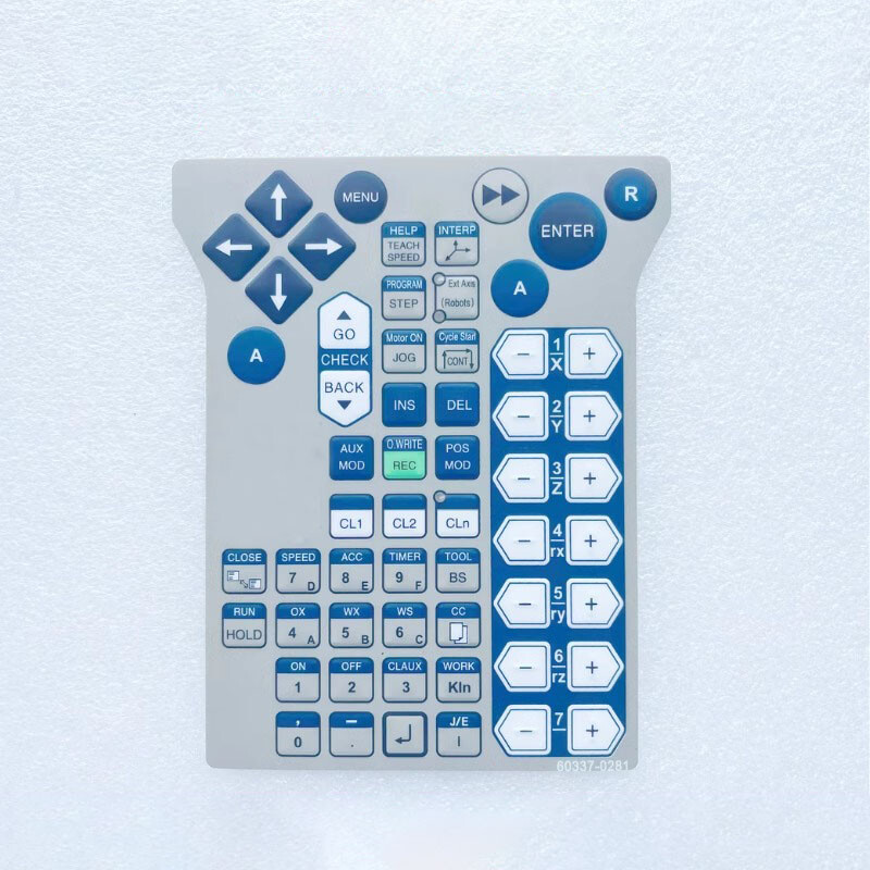 For Kawasaki Keyboard Protective Film 60337-0281 60337-0285 60337-0284