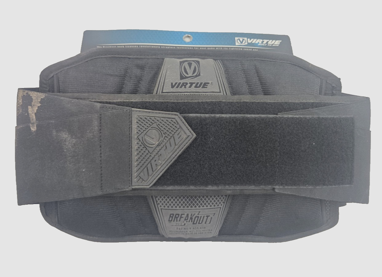Virtue Paintball Breakout V2 4+7 Strapless Padded Pod Harness Pack Graphic Black