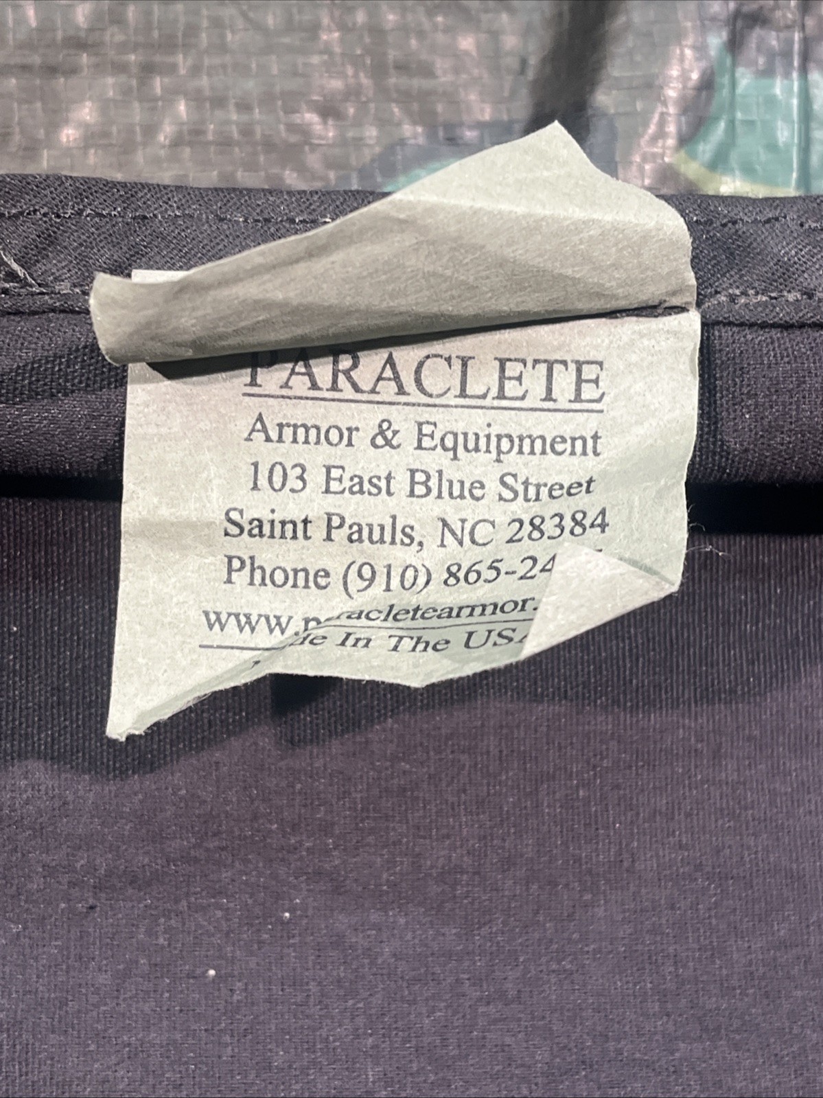 Paraclete Covert Survival Vest Small Pit To Put 16”