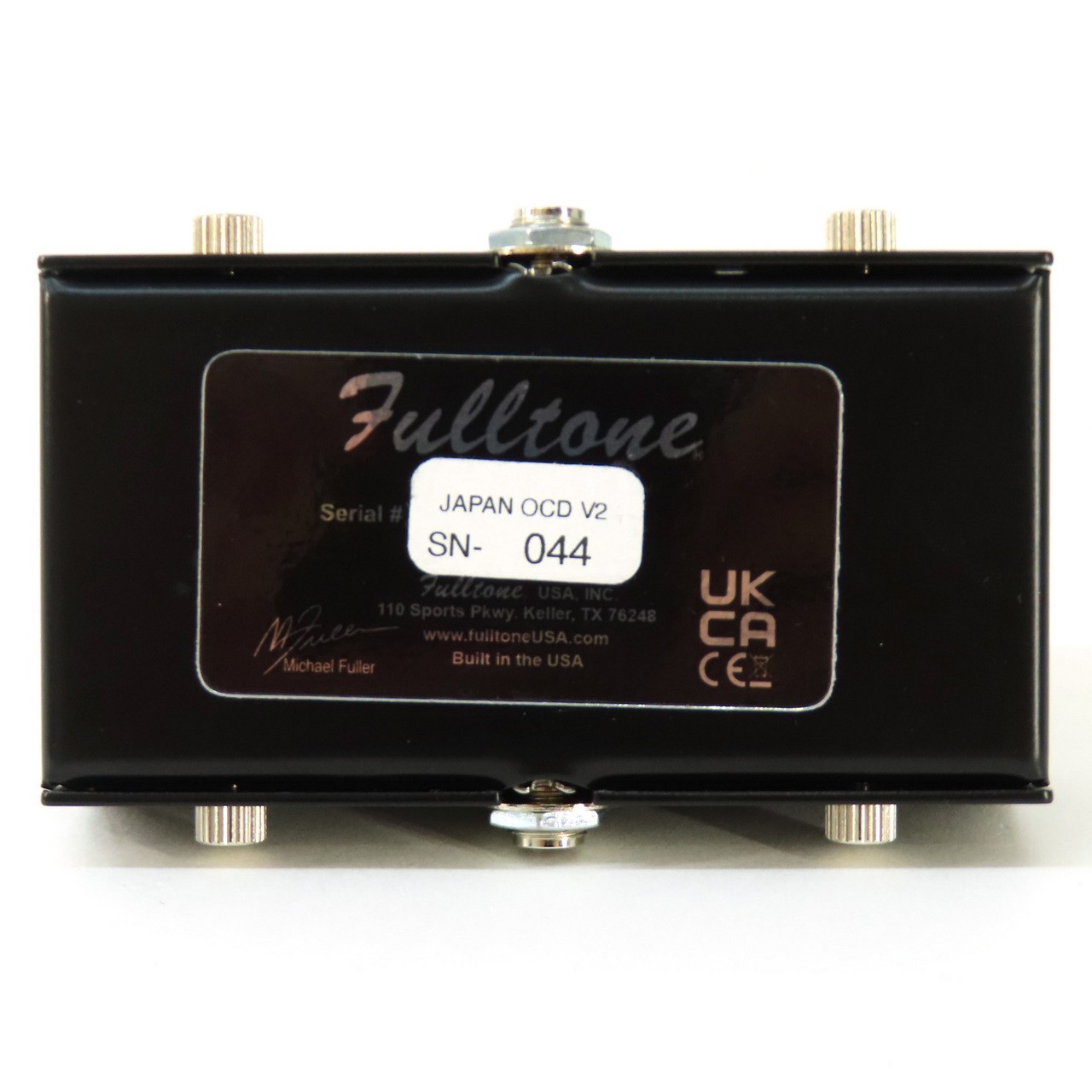 Fulltone OCD V2 LTD BLK Used Overdrive