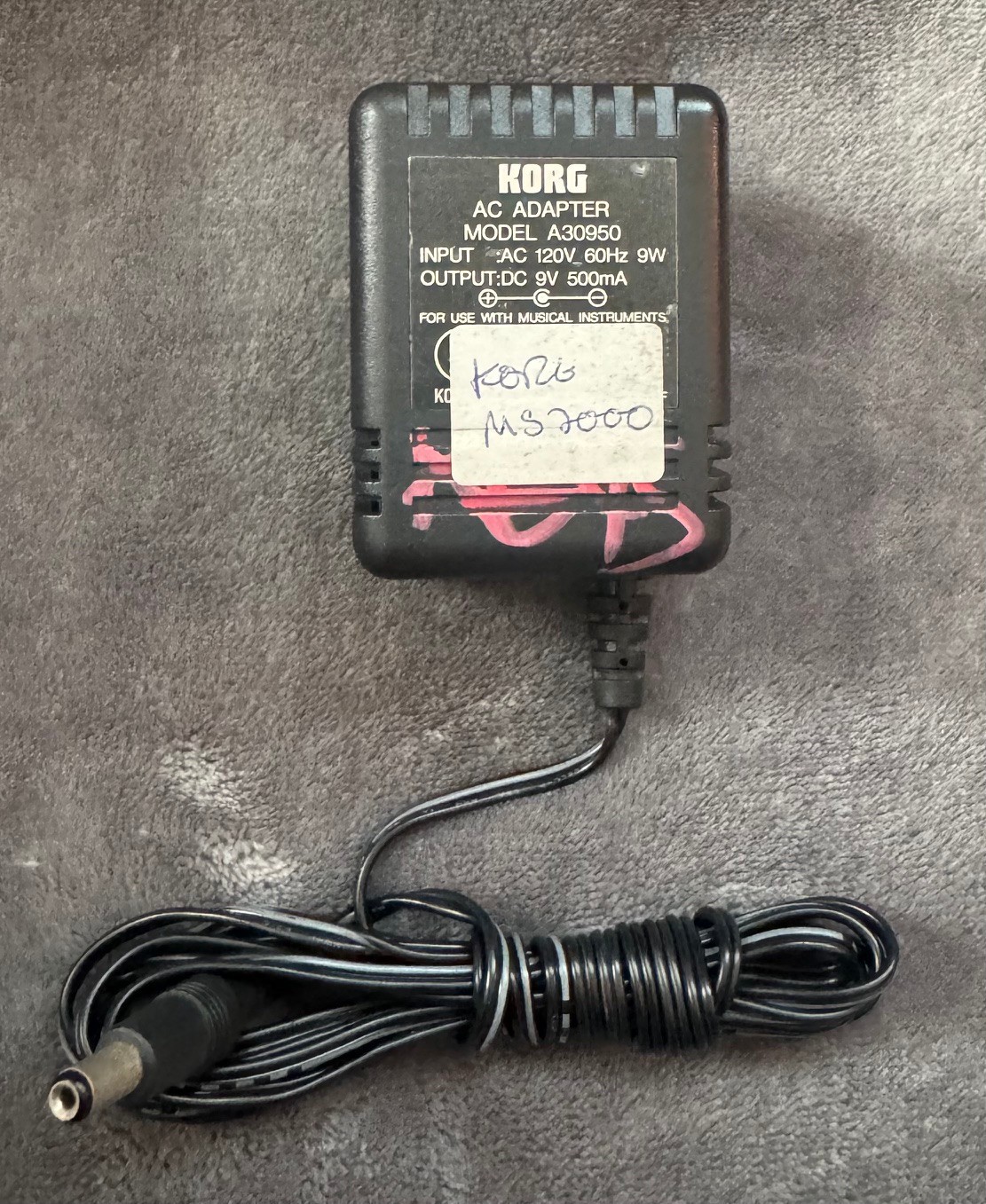 KORG MS2000 Virtual Analog Modeling Synthesizer with Original Power Supply